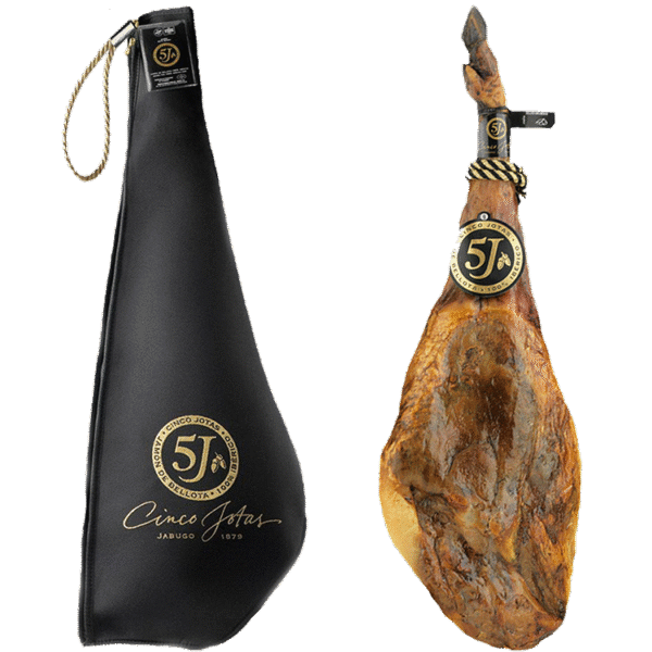 Jamón 5J Ibérico 100% Bellota Pata Negra